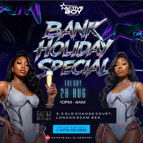 Bank Holiday Special