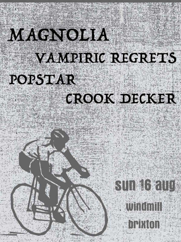 Magnolia, Vampiric Regrets, PopStar, Crook Decker
