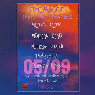 SSS | Mount Forel / Pigeon Dog / Nuclear Ghandi + More