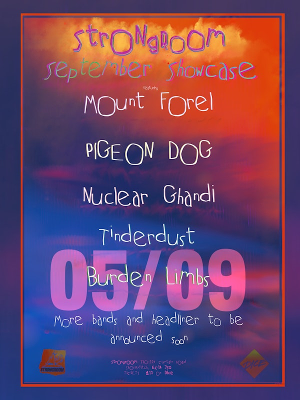 SSS | Mount Forel / Pigeon Dog / Nuclear Ghandi + More