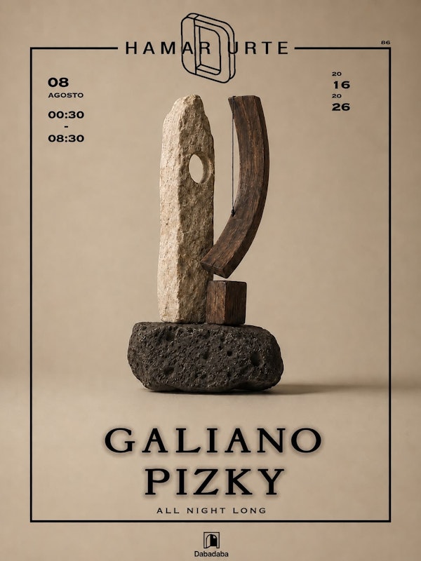 ID: Galiano + Pizky all night long (Aste Nagusia)