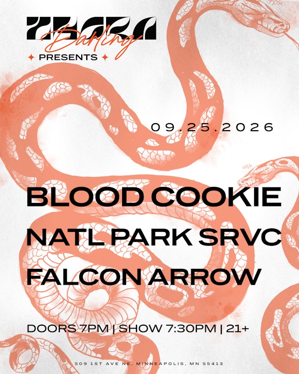 Blood Cookie, NATL PARK SRVC, & Falcon Arrow