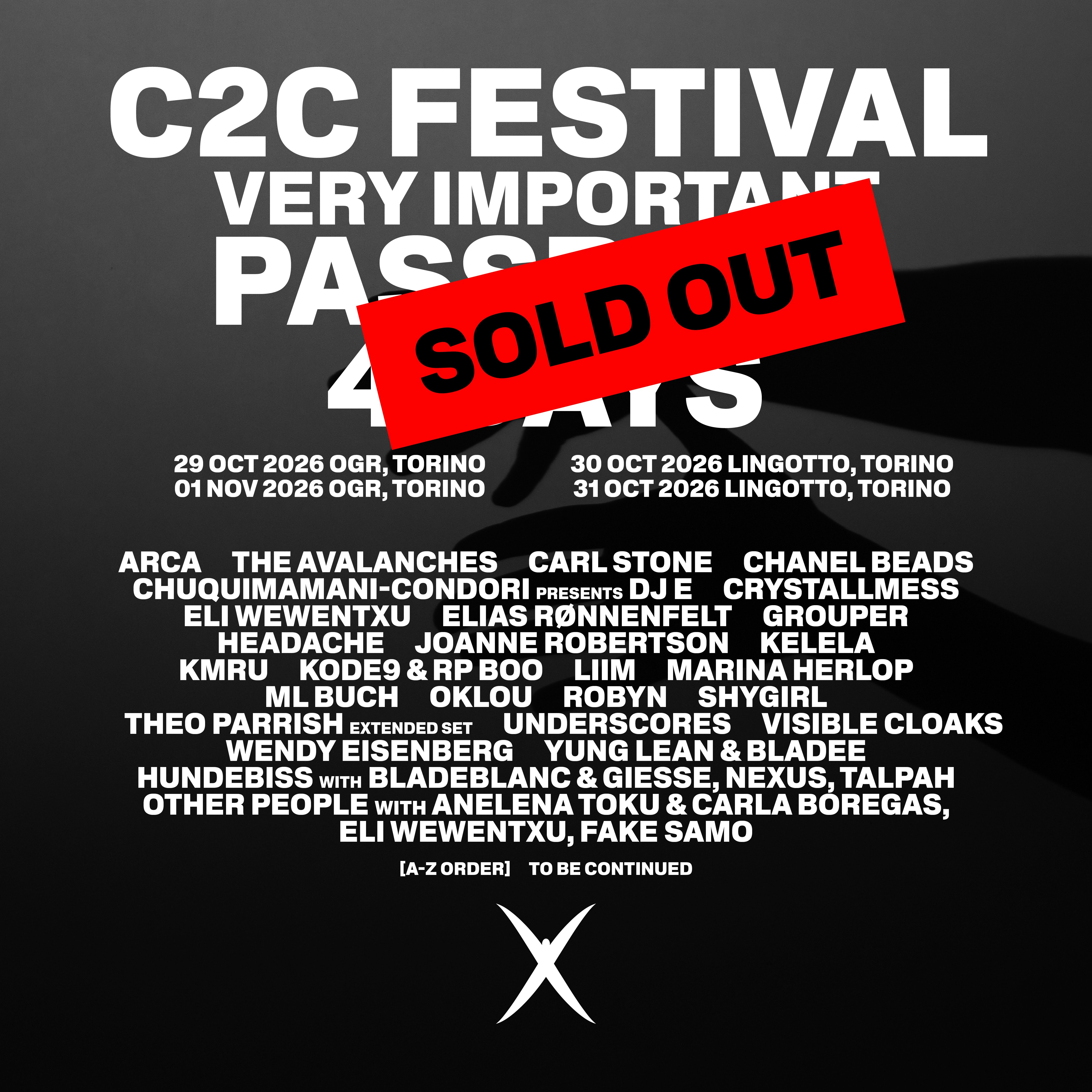 C2C FESTIVAL 2026 | VERY IMPORTANT PASSPORT