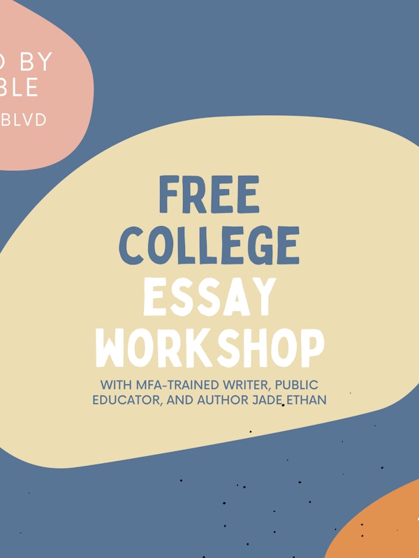 Free College Essay Workshop