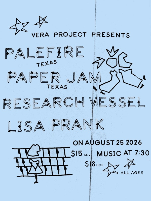 Palefire, Paper Jam, Research Vessel, Lisa Prank