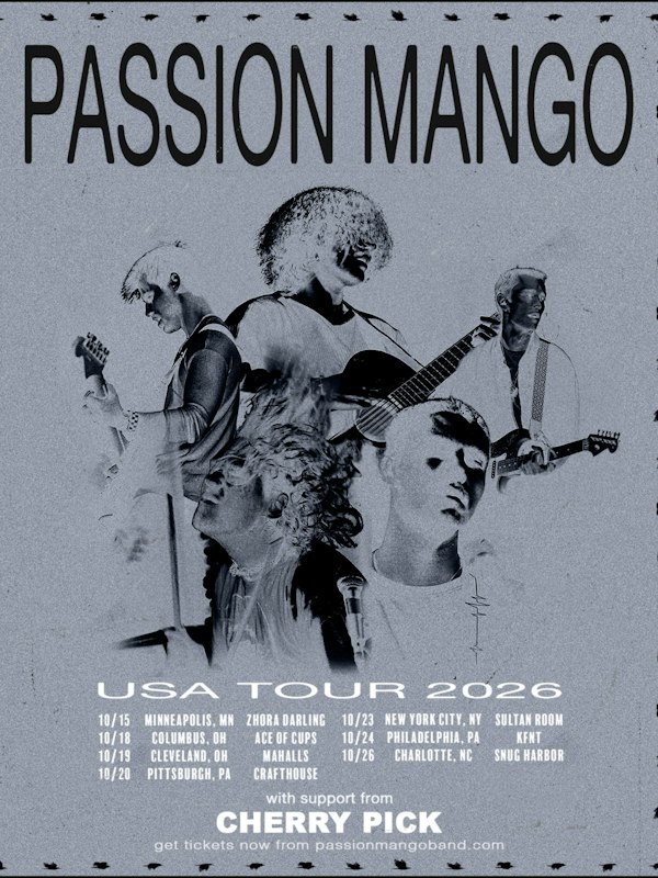 Passion Mango w/ cherry pick Fall 2026 Tour