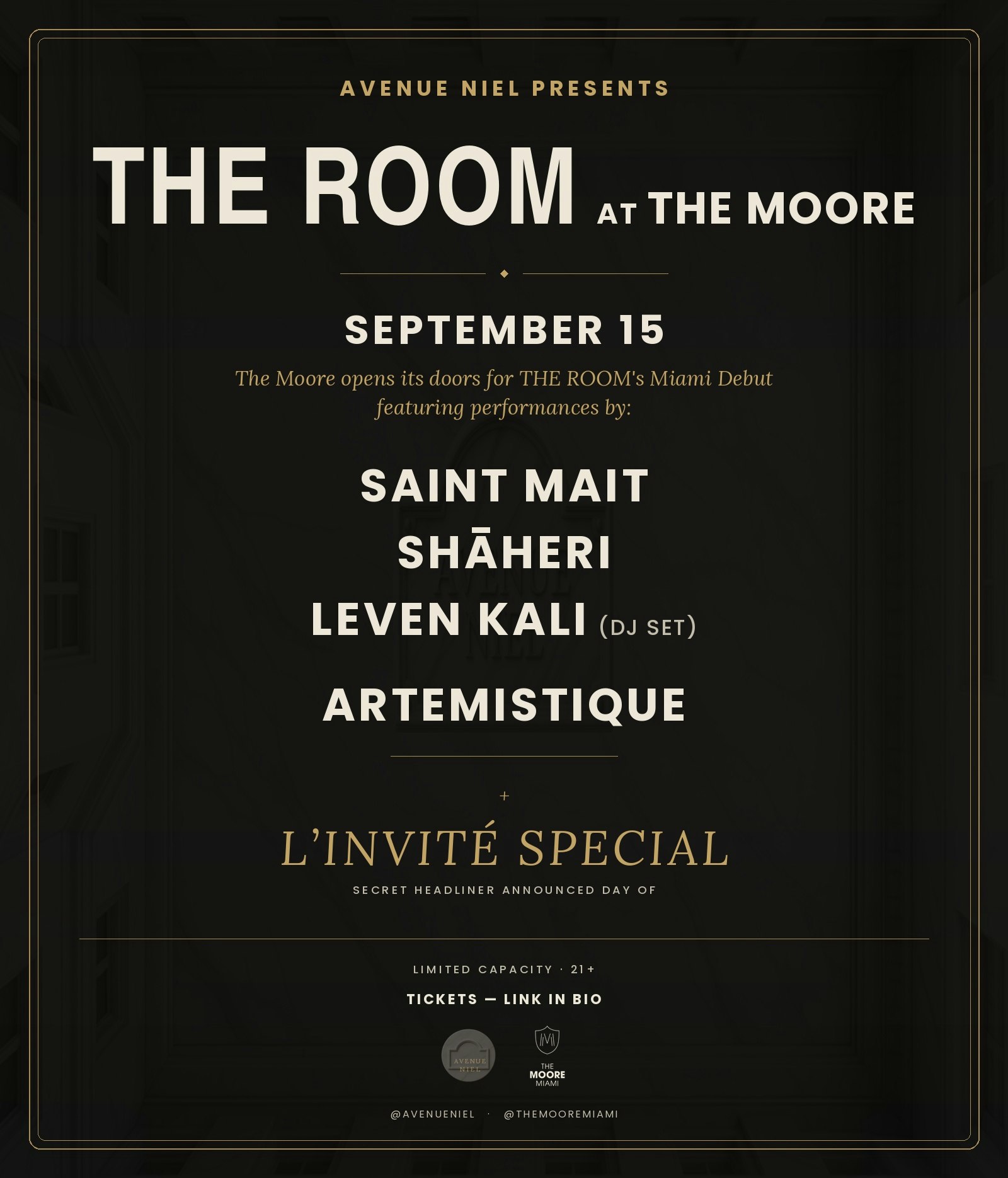 THE ROOM at The Moore