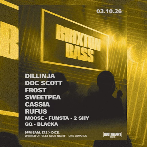 Brixton Bass: Dillinja, Doc Scott, Frost + More