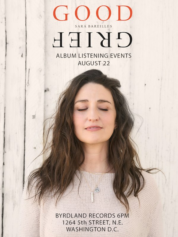 Sara Bareilles "Good Grief" Pre-Release Listening Party