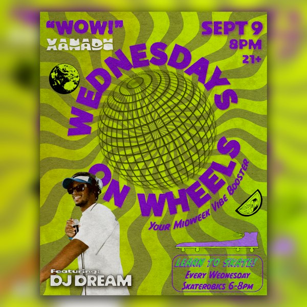 Wednesday on Wheels ft. DJ Dream (skate)