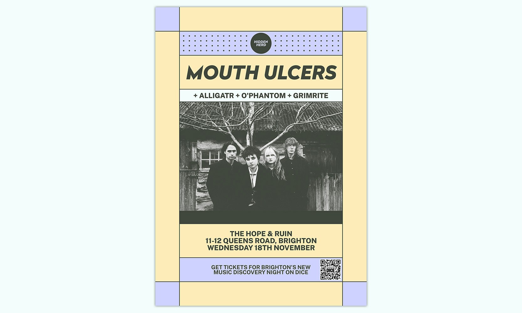 Mouth Ulcers + alligatr + O’Phantom + Grimrite
