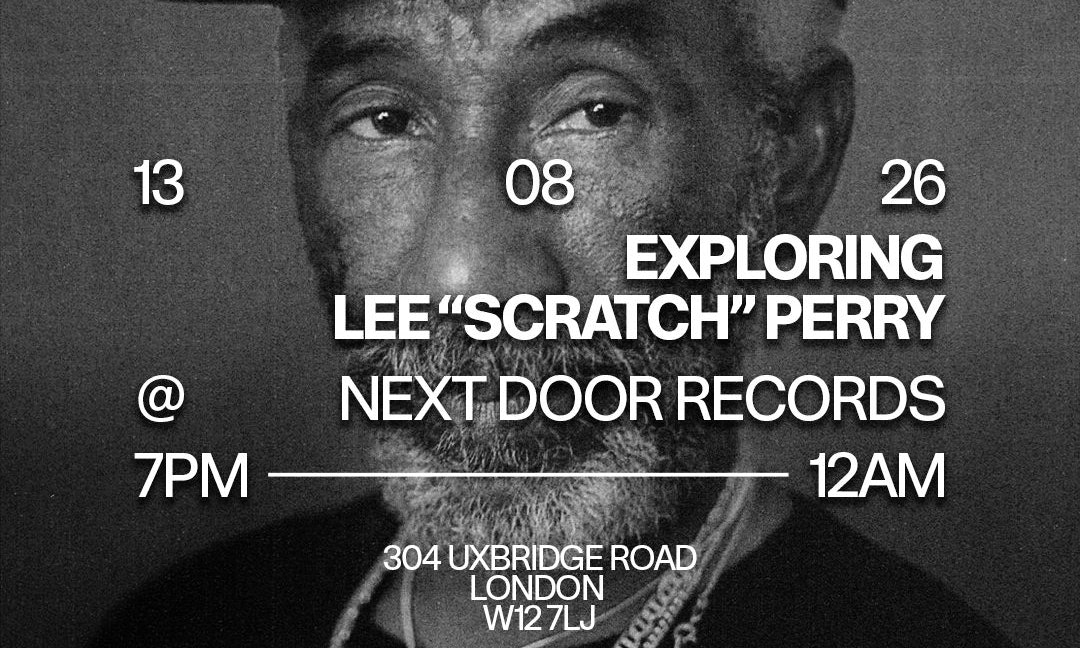Meet In The MIDI: Exploring Lee "Scratch" Perry at Next Door Records