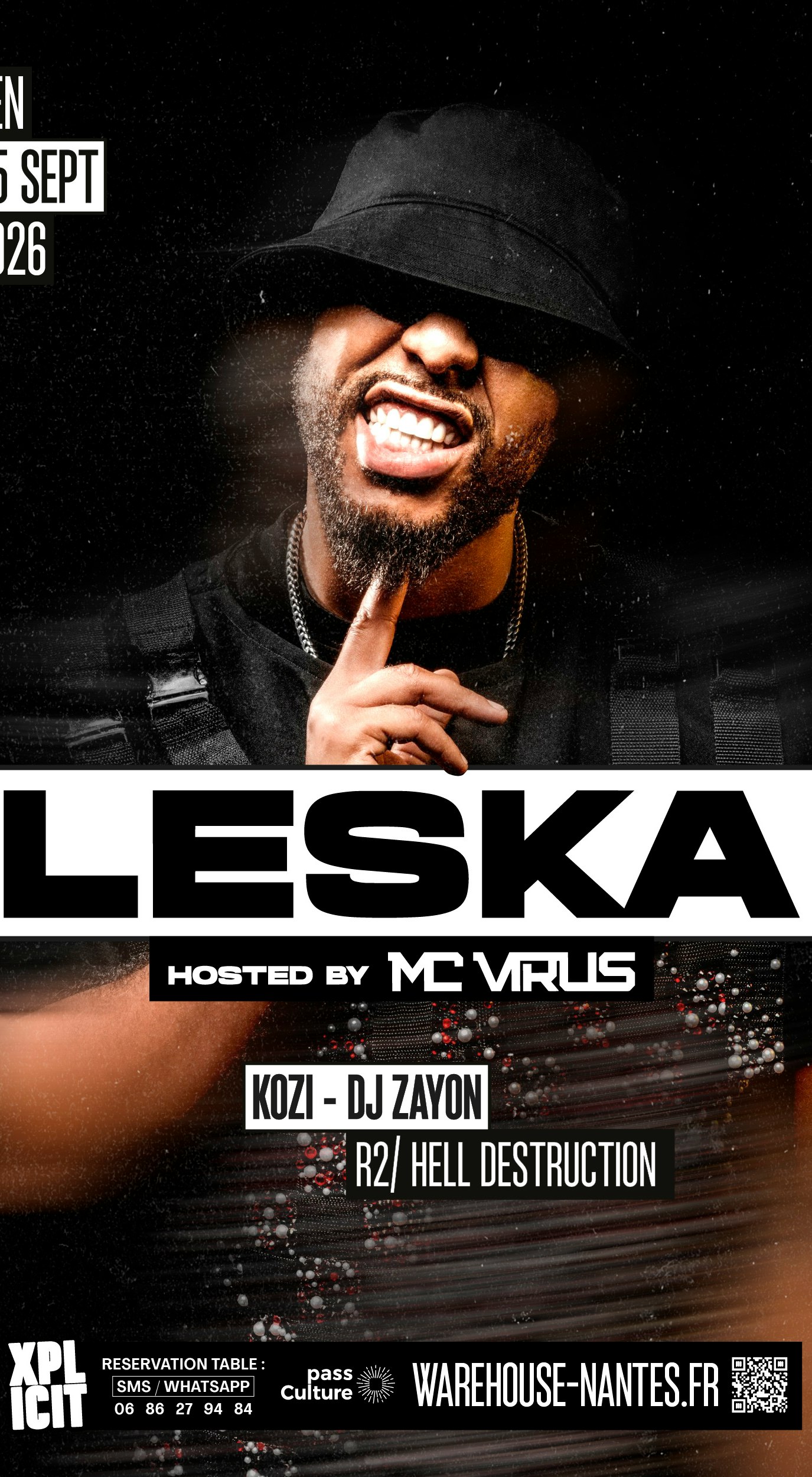 DJ Leska & MC Virus en exclusivité à Nantes