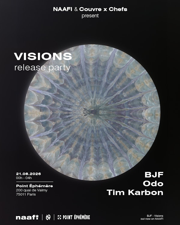 Couvre x Chefs & NAAFI : BJF - Visions release party
