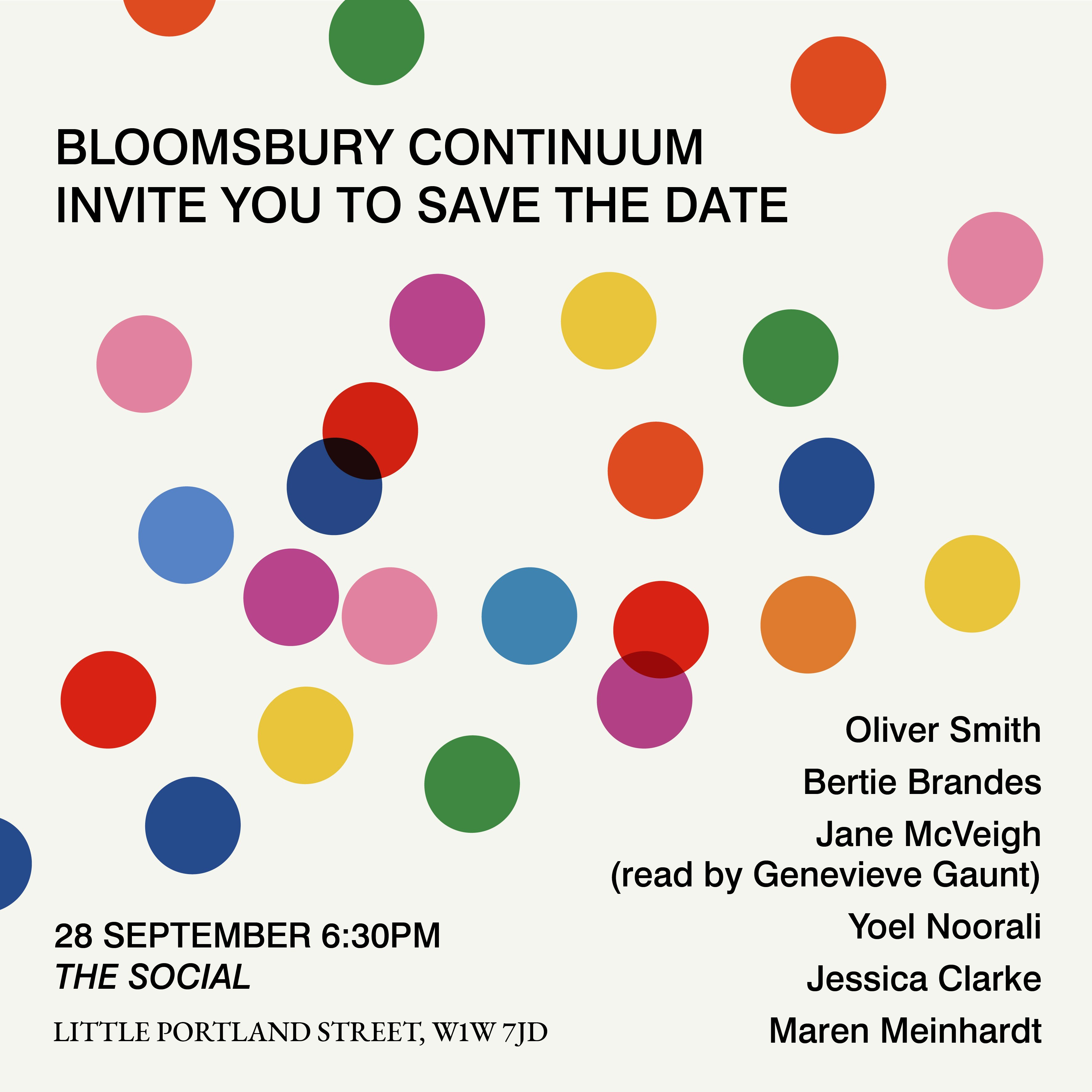 Bloomsbury Continuum Party at The Social (London), London