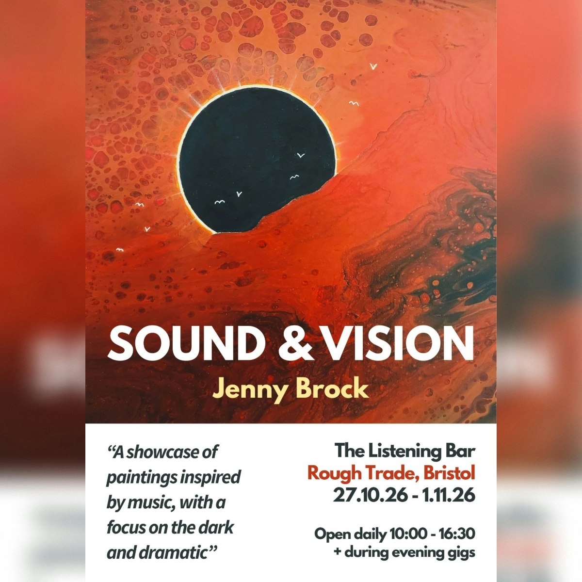 Sound & Vision: Exhibition Launch Evening at Rough Trade Bristol, Bristol