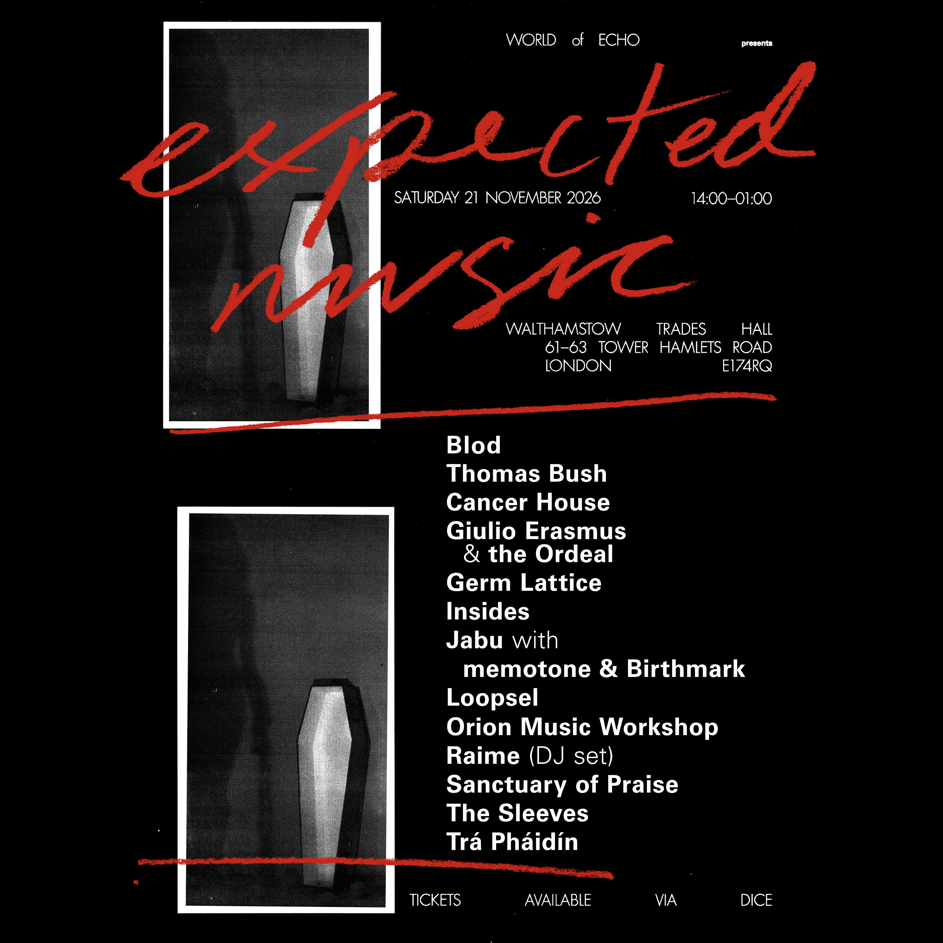 World of Echo presents... Expected Music 2.0