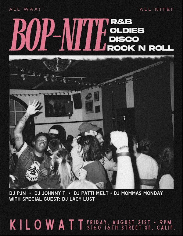 Bop-Nite: R&B, Oldies, Garage and Rock n' Roll