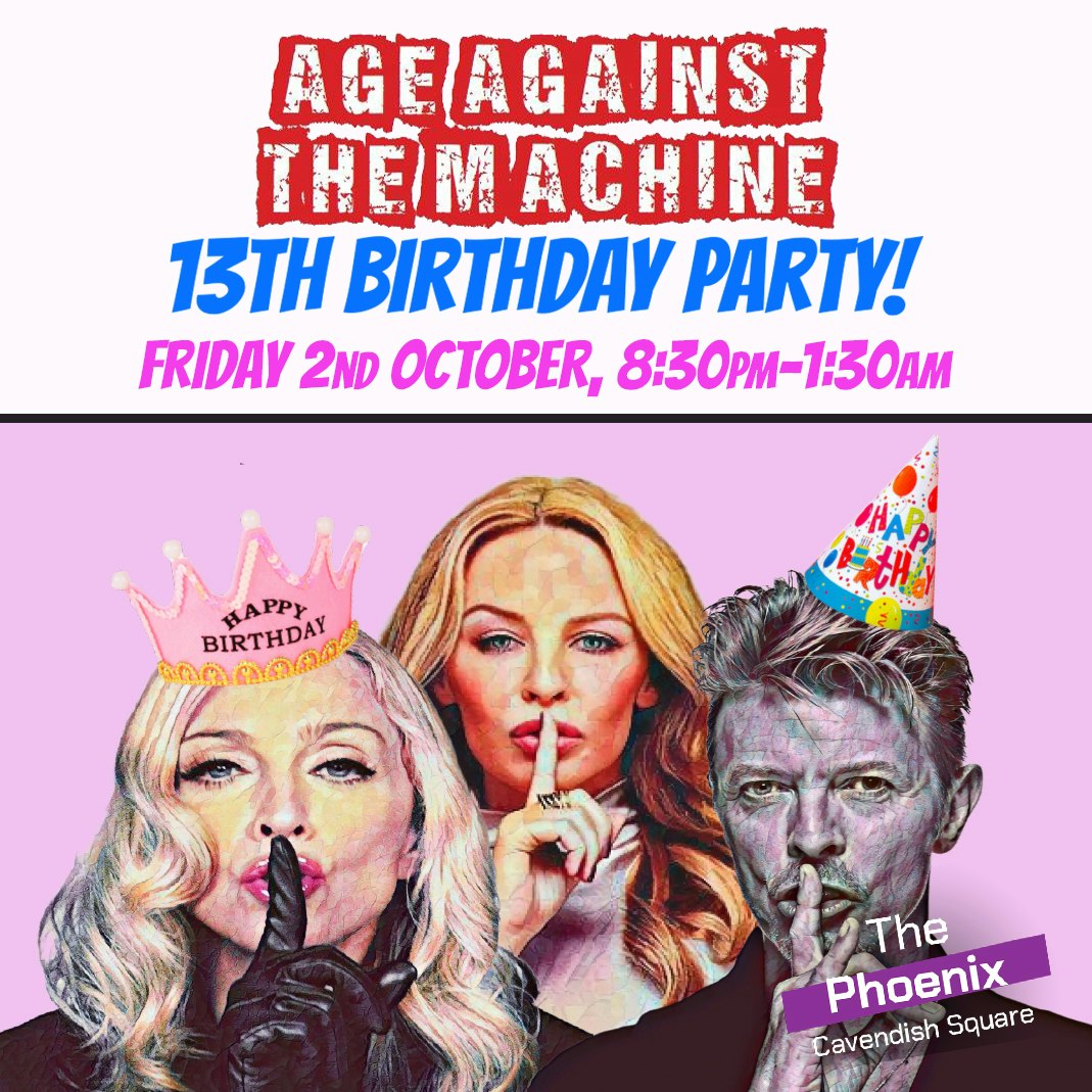 Age Against The Machine: 13th Birthday Party at The Phoenix, London
