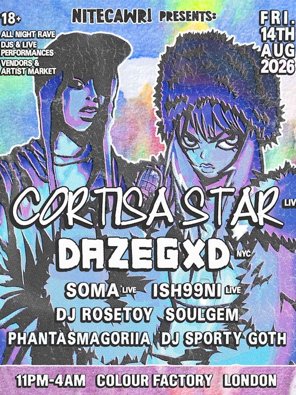 Nitecawr: Cortisa Star, Dazegxd + more