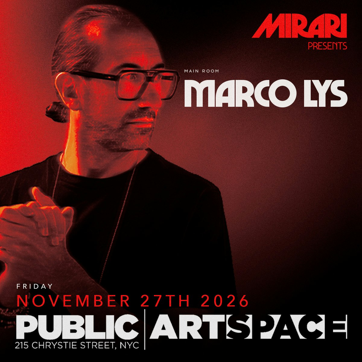 Marco Lys at Public Hotel