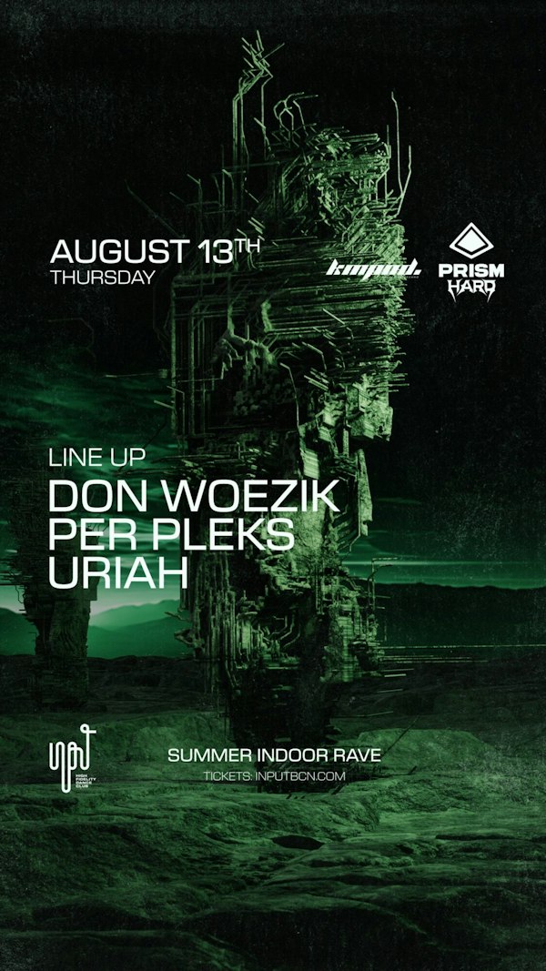 Summer Indoor Rave W/ Don Woezik, Per Pleks