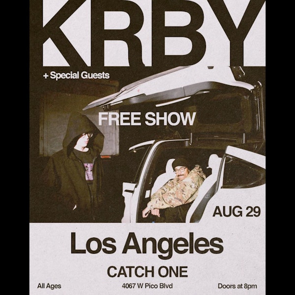Krby Live @ Catch One + Special Guests