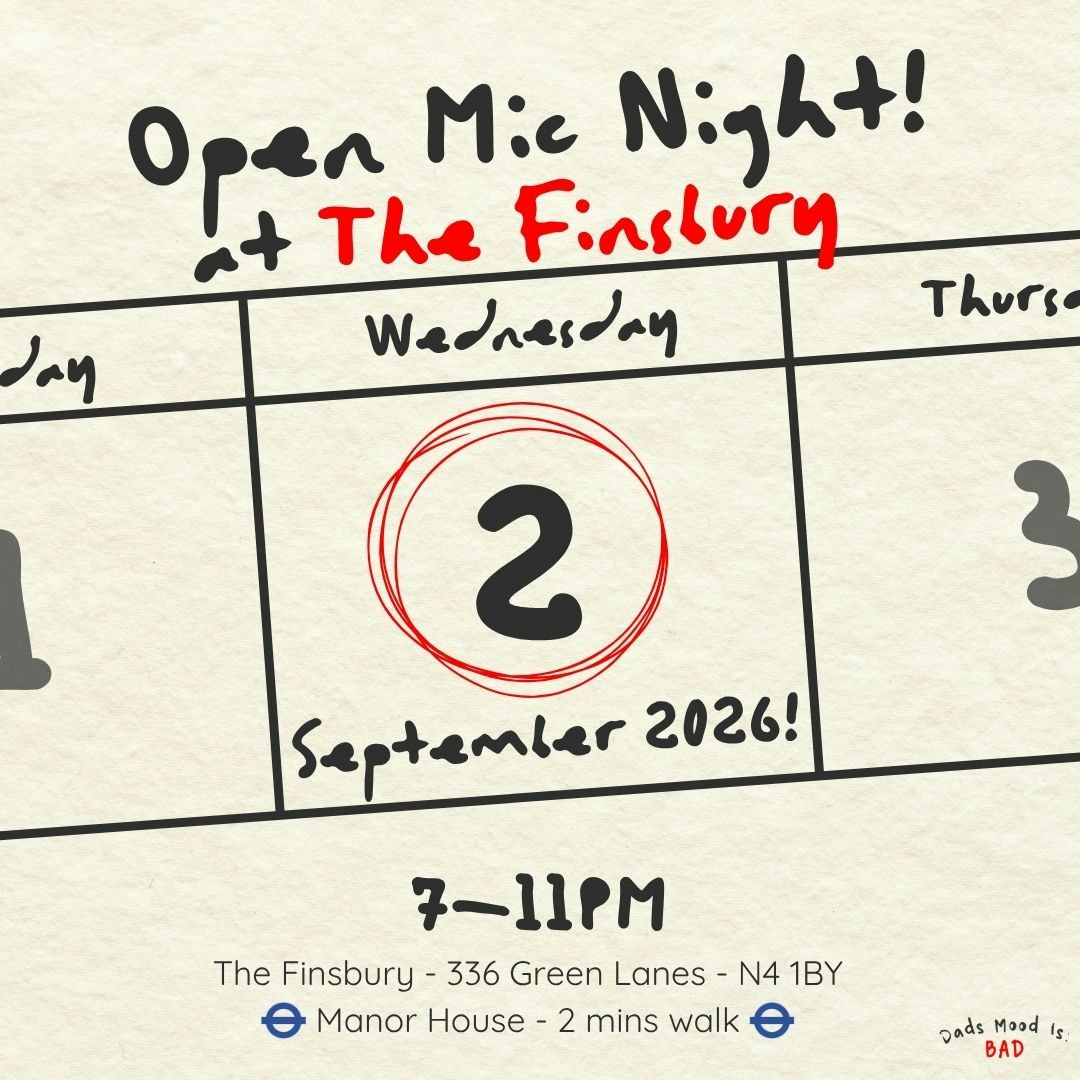 Dad's Mood Open Mic