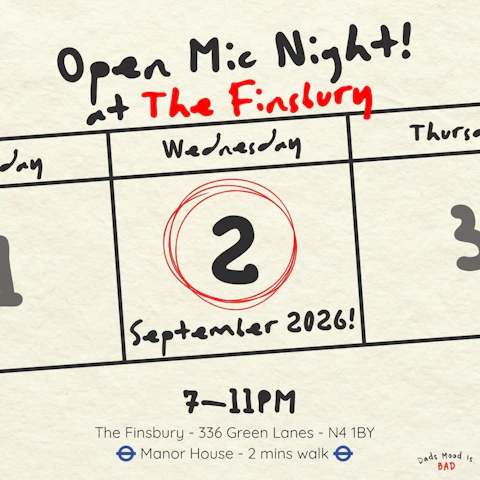 Dad's Mood Open Mic