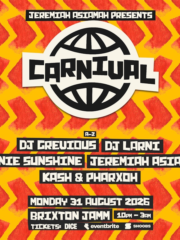 Jeremiah Asiamah presents: CARNIVAL