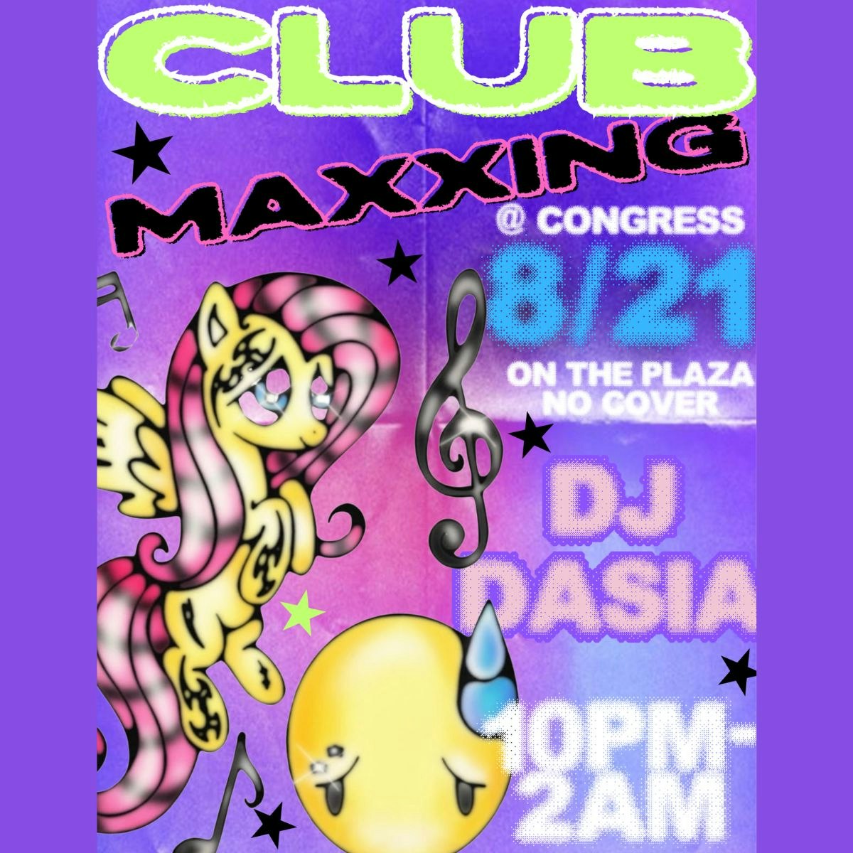 Club Maxxing w/ Dasia on the Plaza!