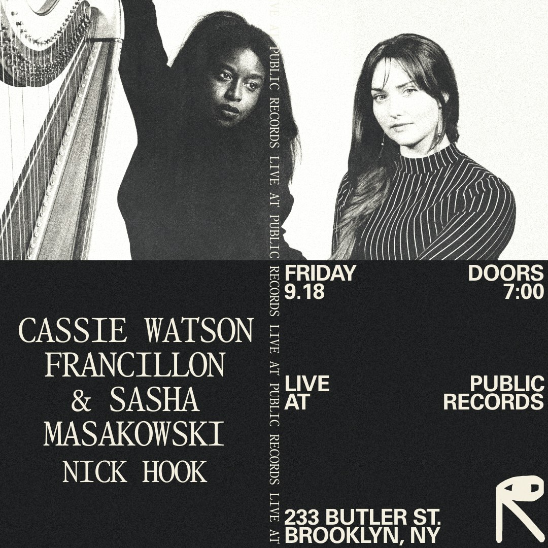 Cassie Watson Francillon & Sasha Masakowski, Nick Hook