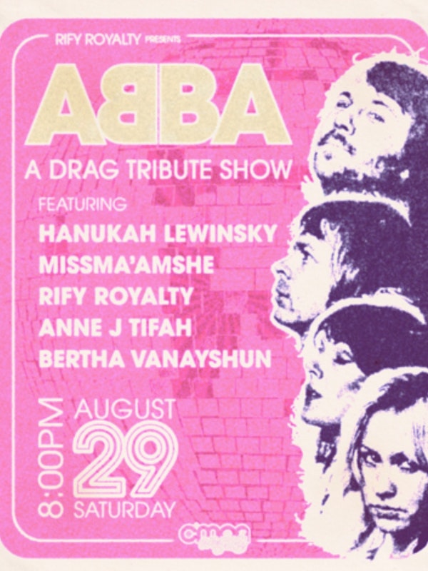 ABBA • A Drag Tribute Show
