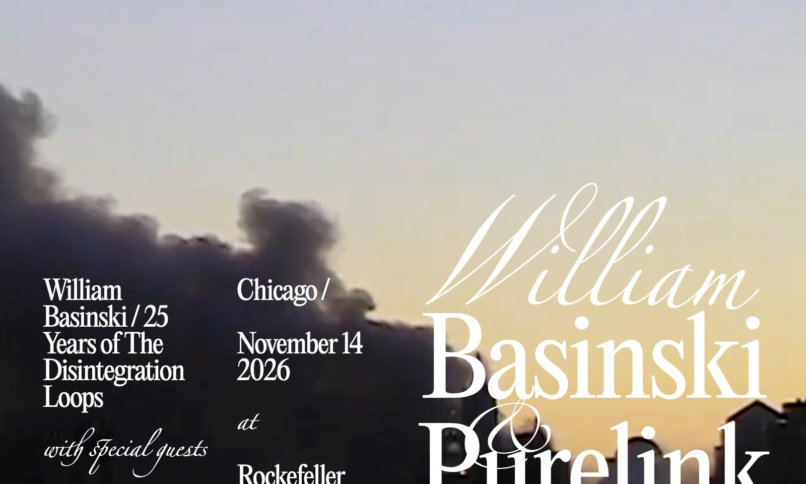 Reflections: William Basinski + Purelink