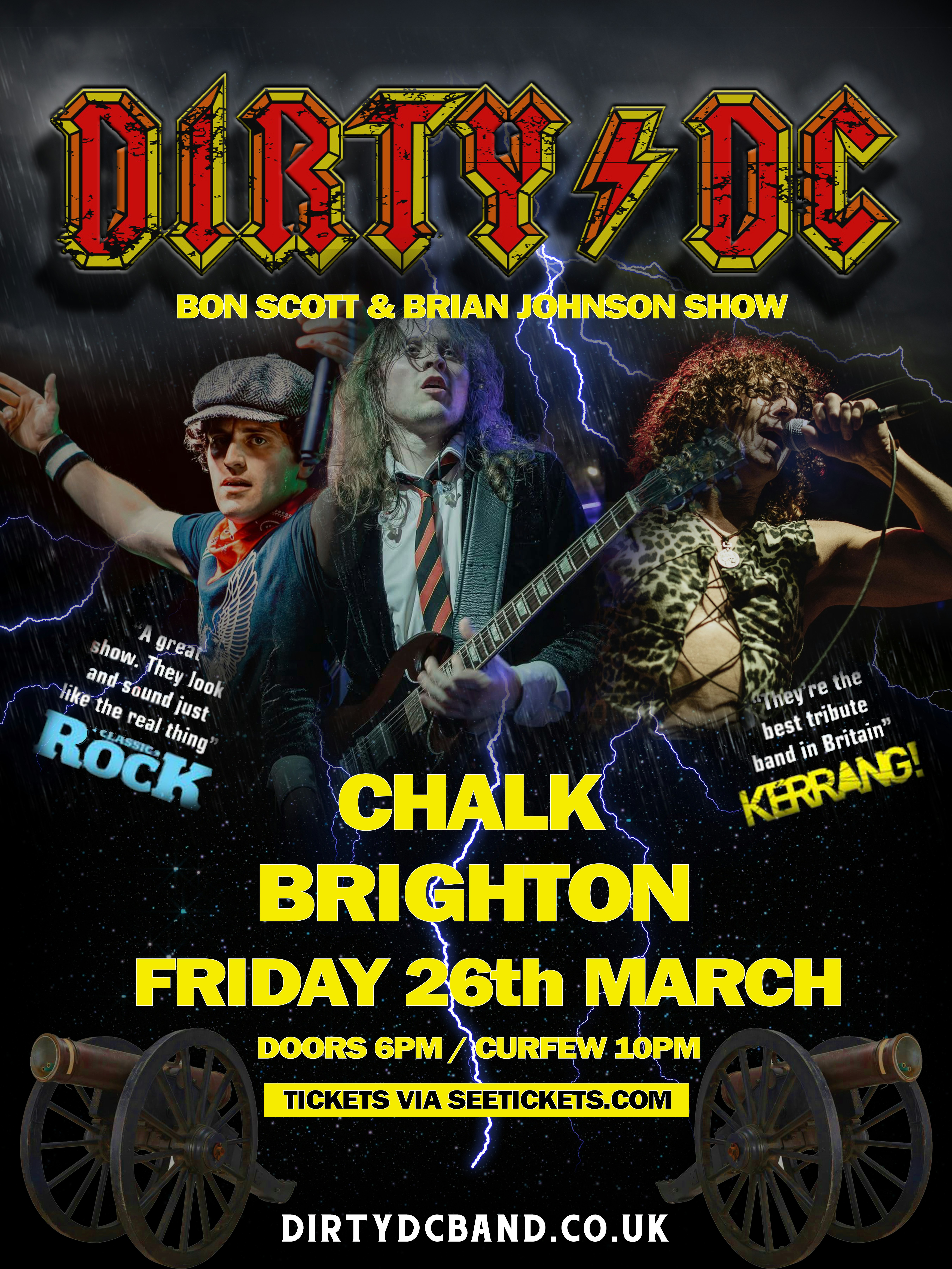Dirty DC at CHALK, Brighton