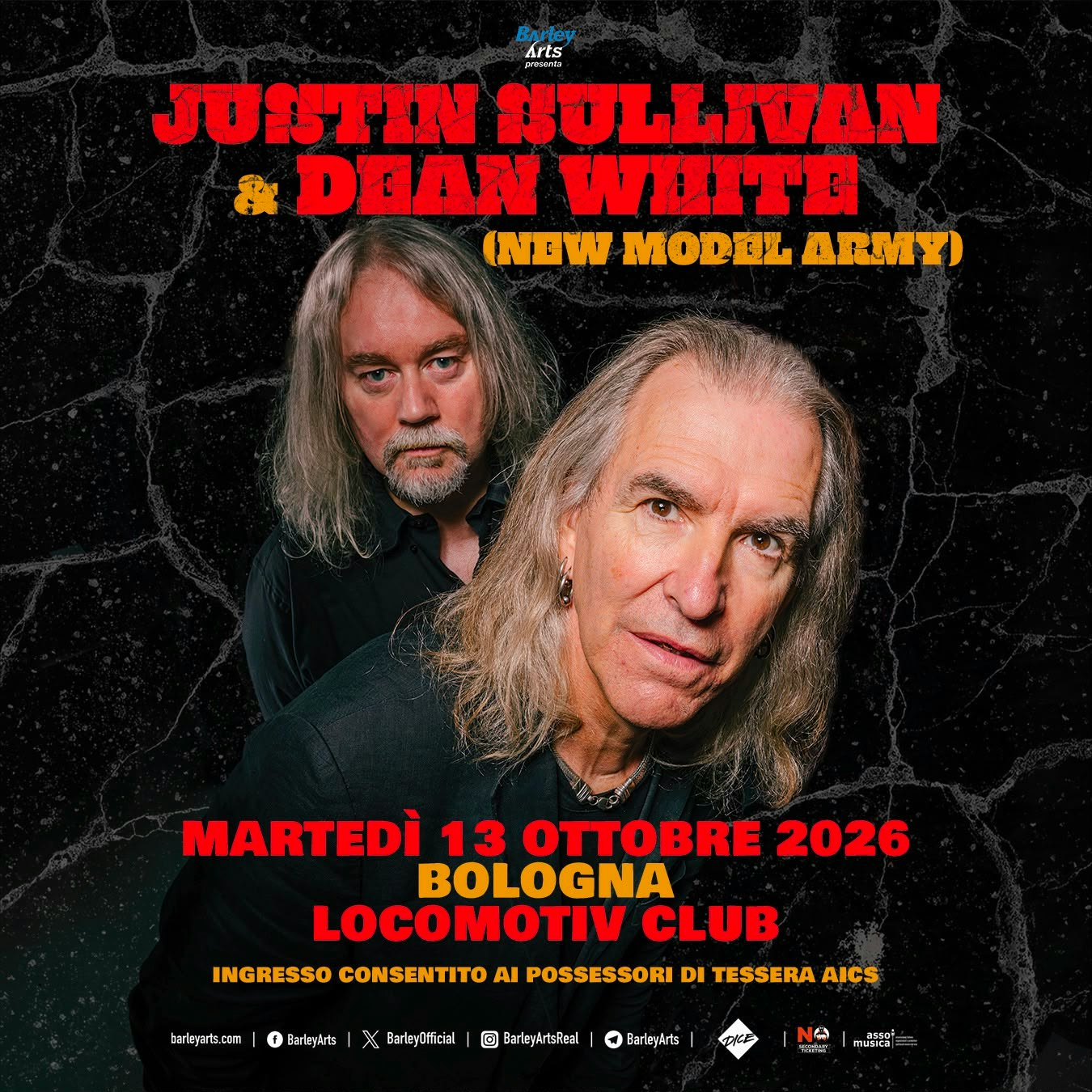 Justin Sullivan & Dean White (New Model Army)