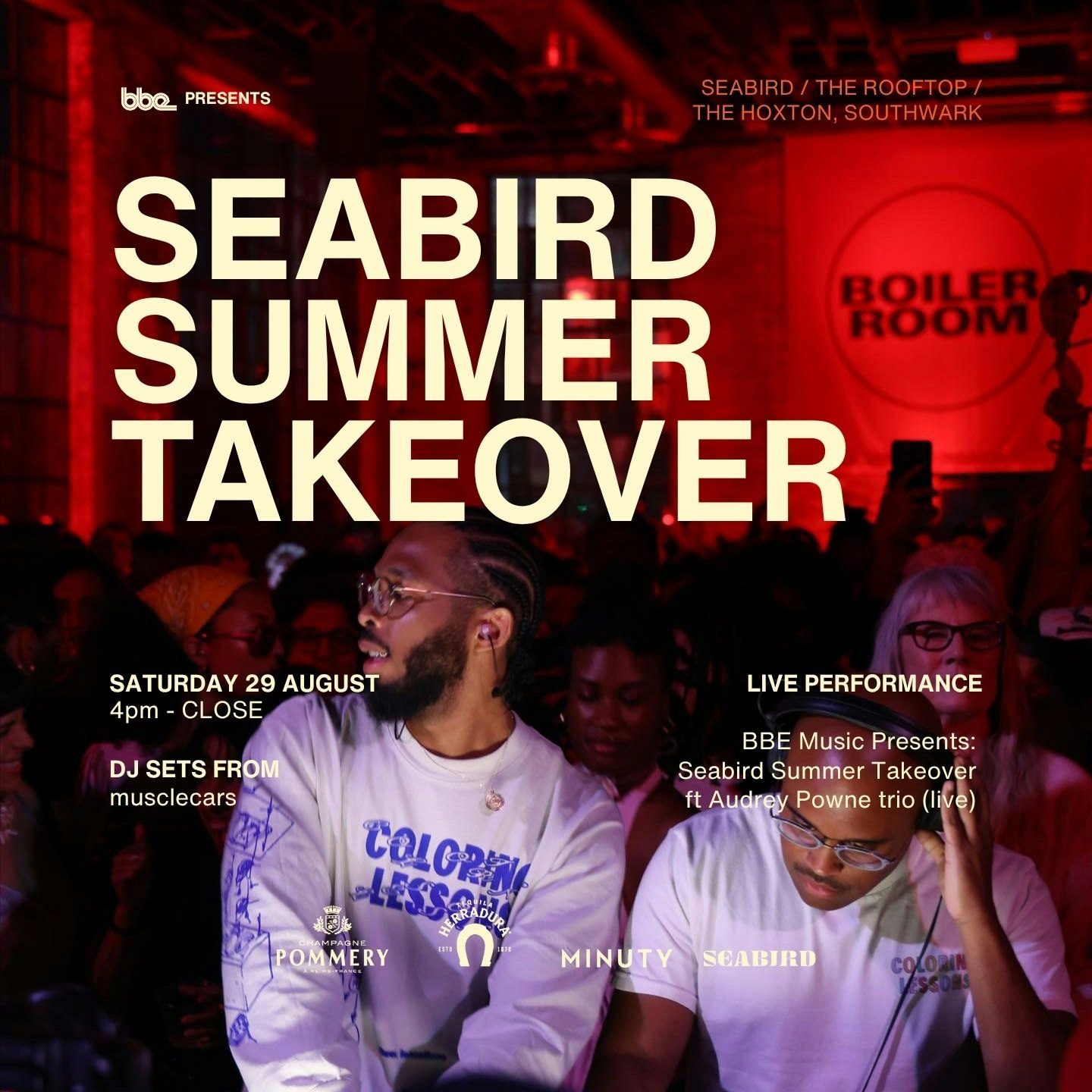 Seabird Takeover ft Audrey Powne & musclecars