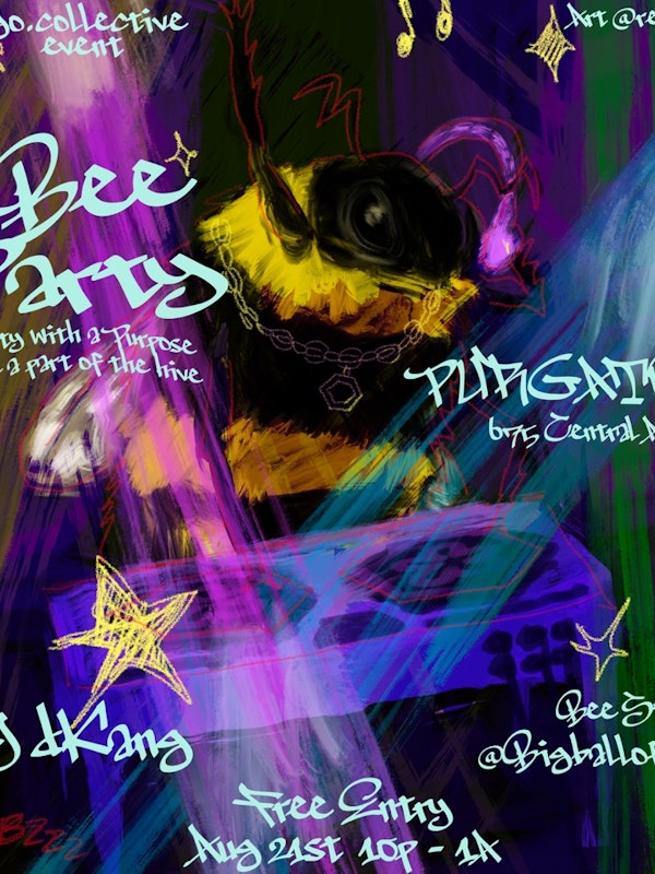 DOWNSTAIRS: Bee Party