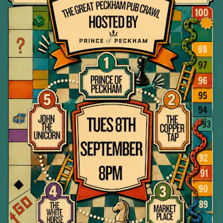 THE GREAT PECKHAM PUB CRAWL