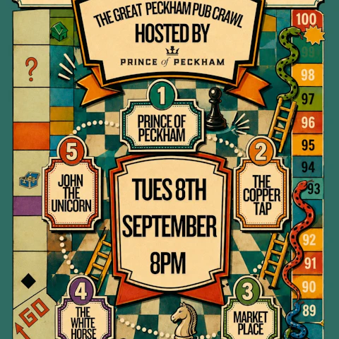 THE GREAT PECKHAM PUB CRAWL
