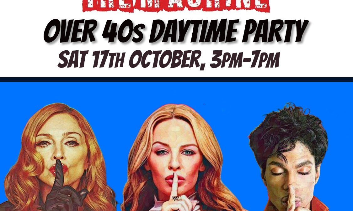 Age Against The Machine Daytime Party LONDON (40+)