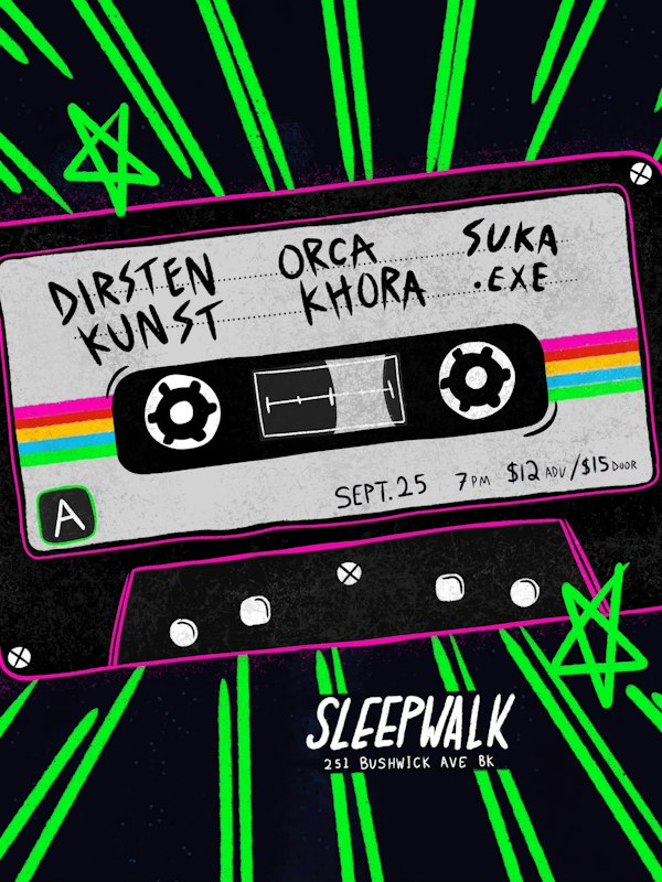 Dirsten Kunst, Orca Khora, Suka.exe