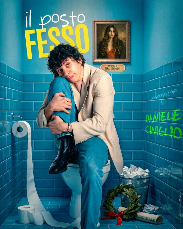 Daniele Ciniglio in "Il posto fesso"