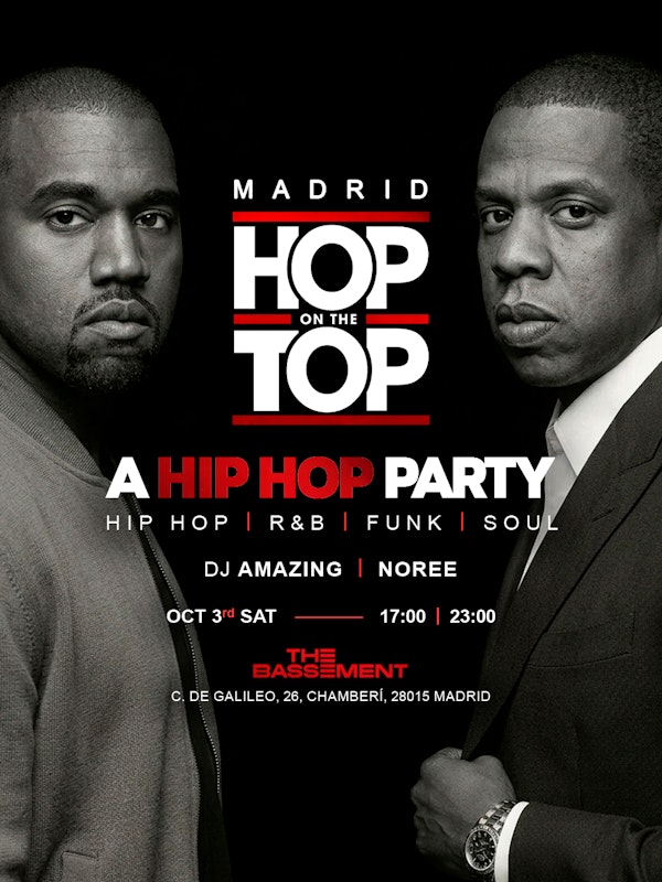 Hop on The Top (MADRID) at The Bassement Club