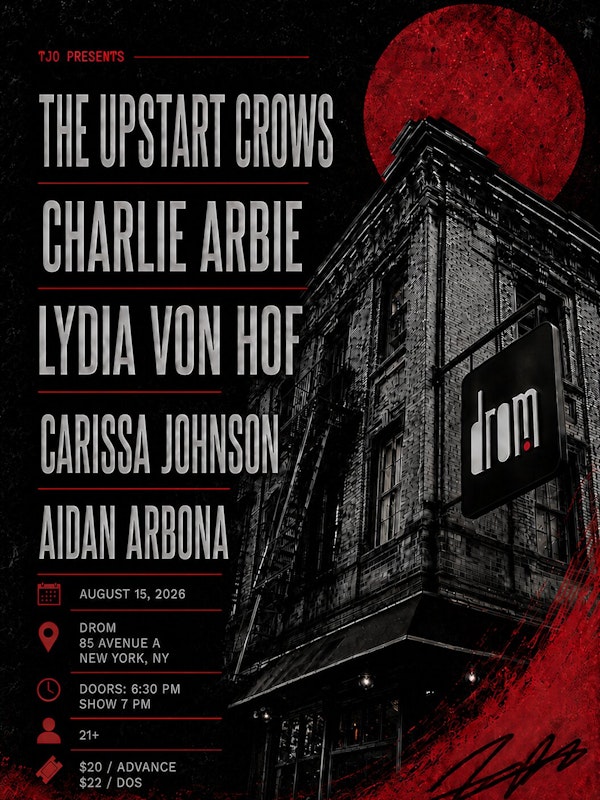 TJO Presents Charlie Arbie, Carissa Johnson., Lydia Vo