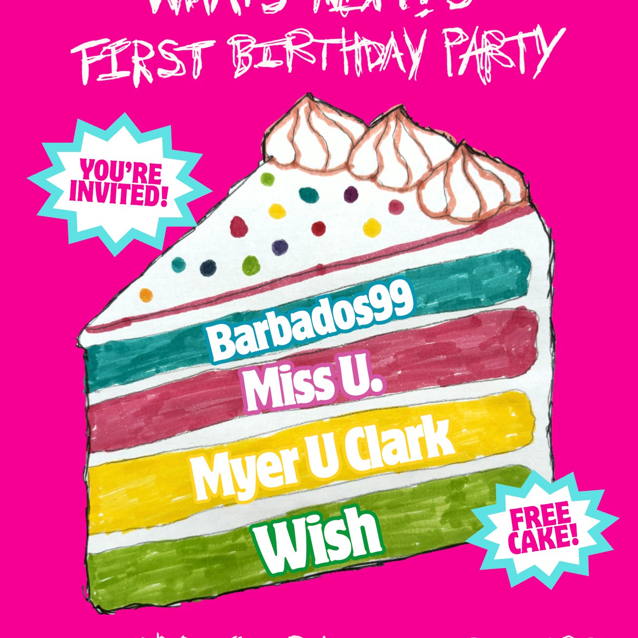 What’s Next? Magazine First Birthday Party: Wish, Miss U & more