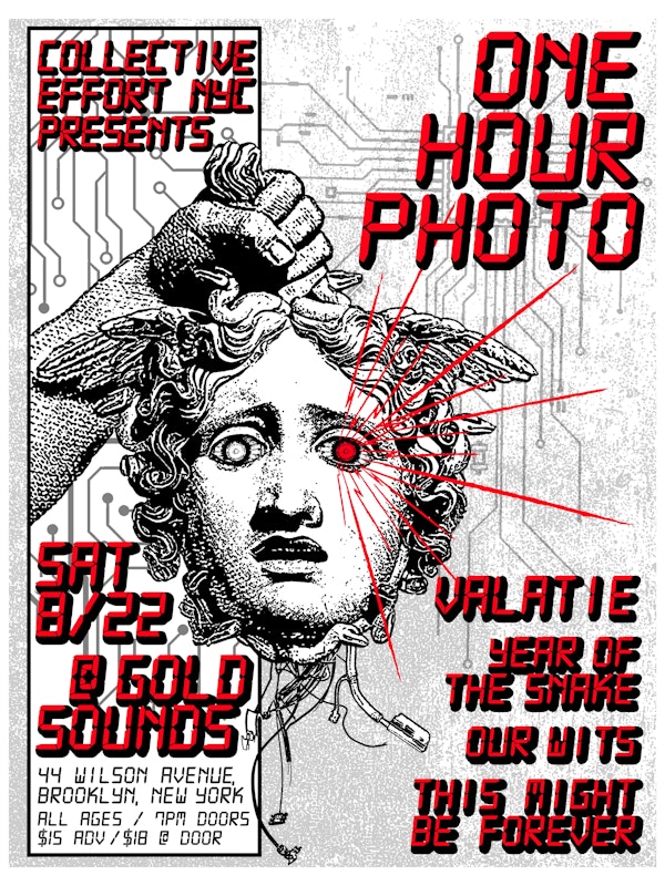 One Hour Photo // Valatie // Year of the Snake // Our Wits // This Might Be Forever