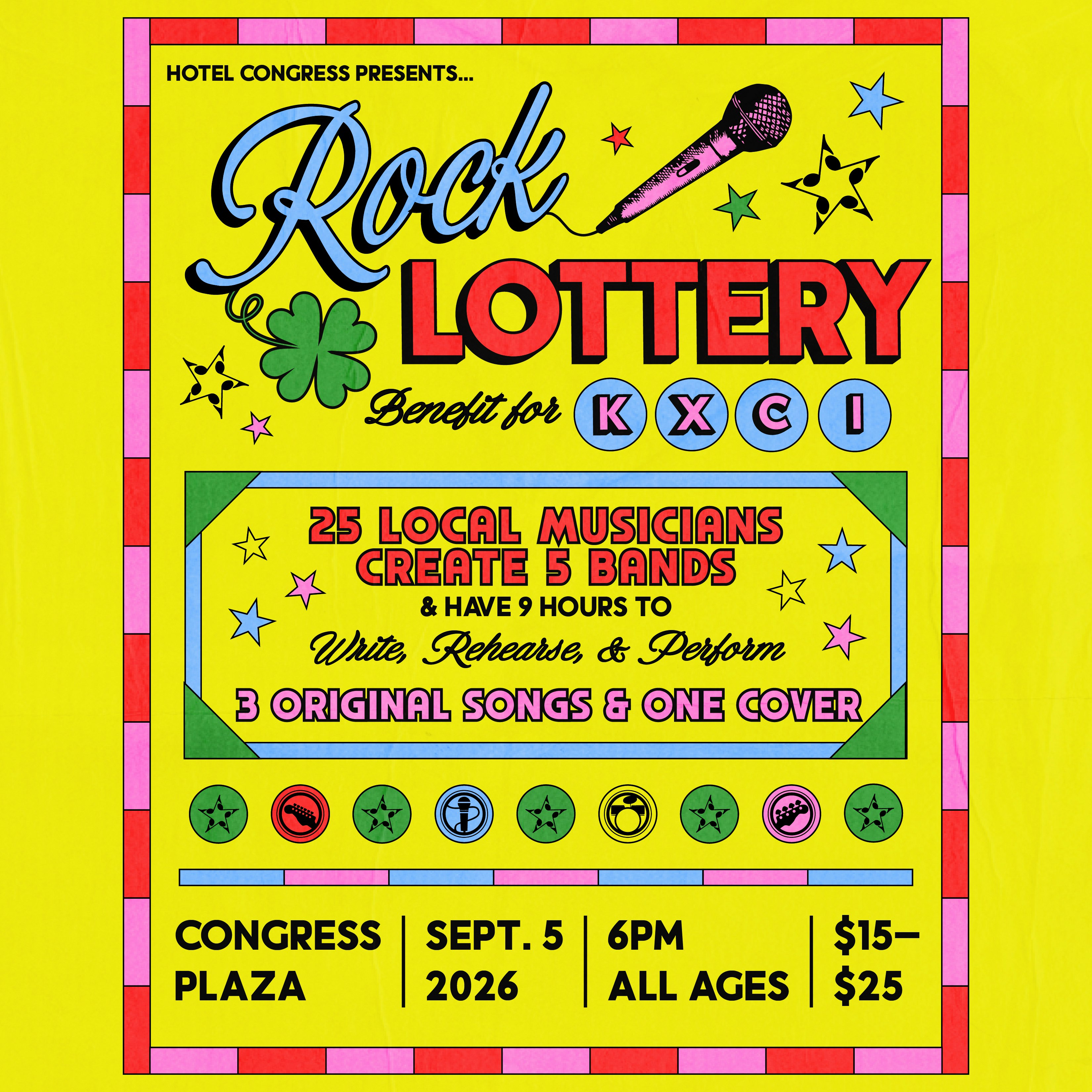 Tucson Rock Lottery: A Benefit for KXCI