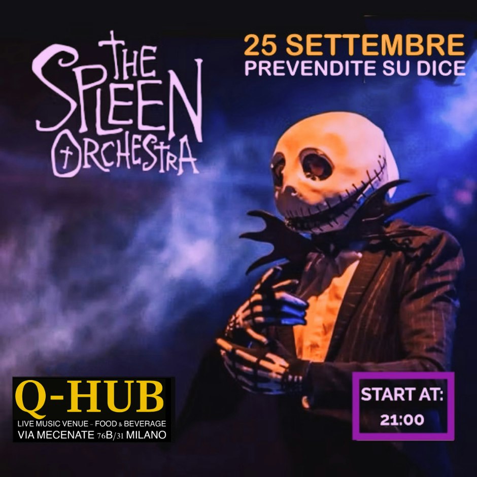 The Spleen Orchestra Tim Burton Show