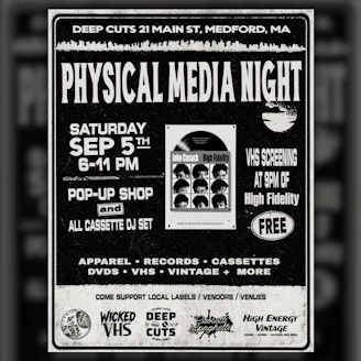 Physical Media Night